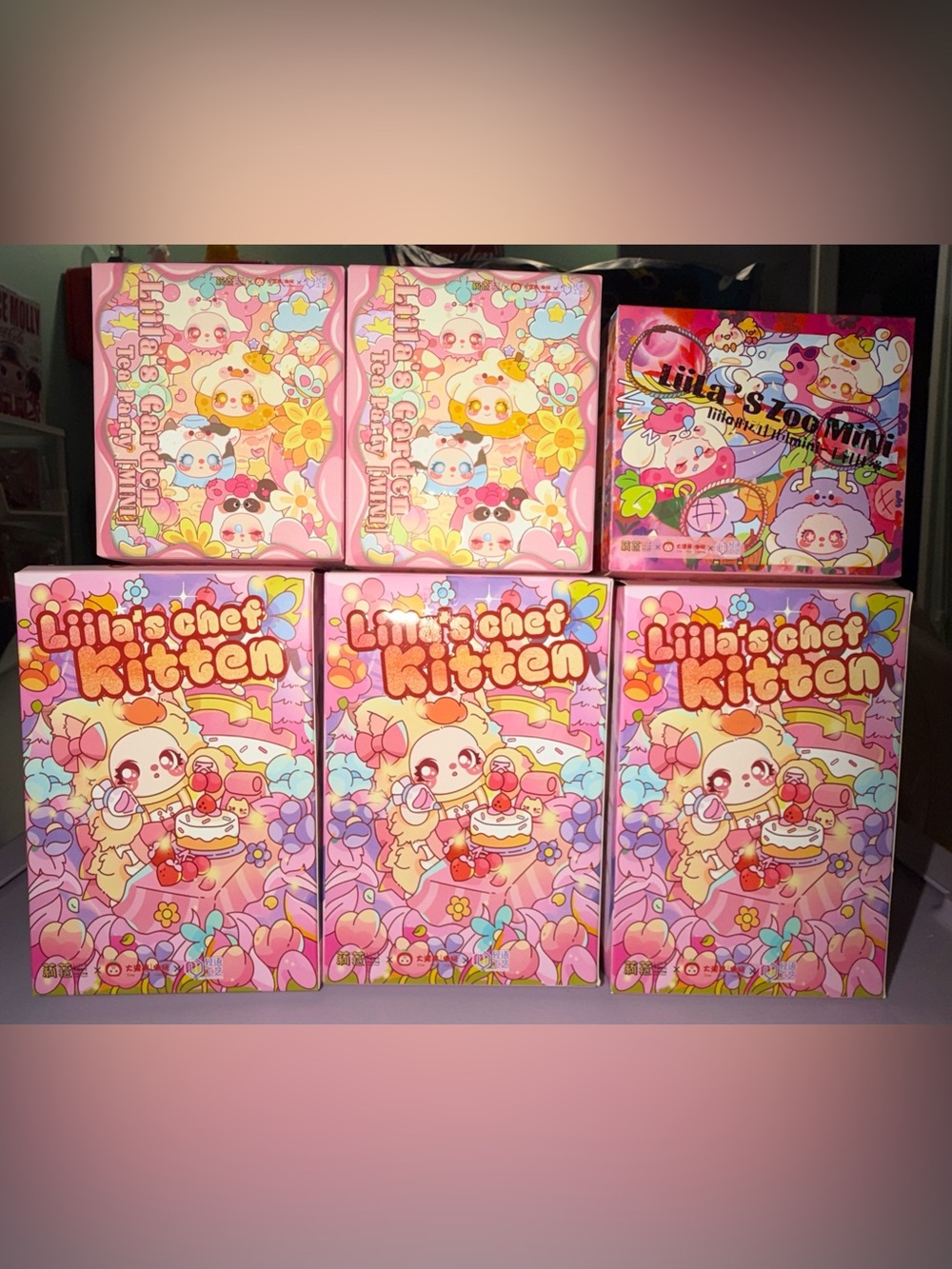 Lilla’s Garden Tea Party Mini /Chef Kitten / Zoo Mini Plush Bundle Set Blind Box